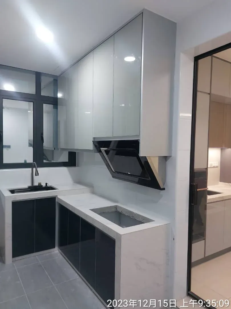 Kitchen and sink area at Alstonia Residence Condominium
